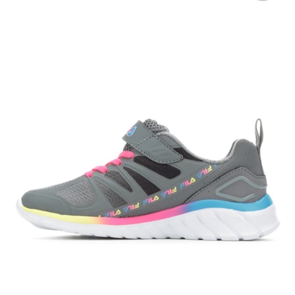 GIRLS' FILA GALAXIA 2 STRAP RUNNING SHOES - Picture 2 of 5